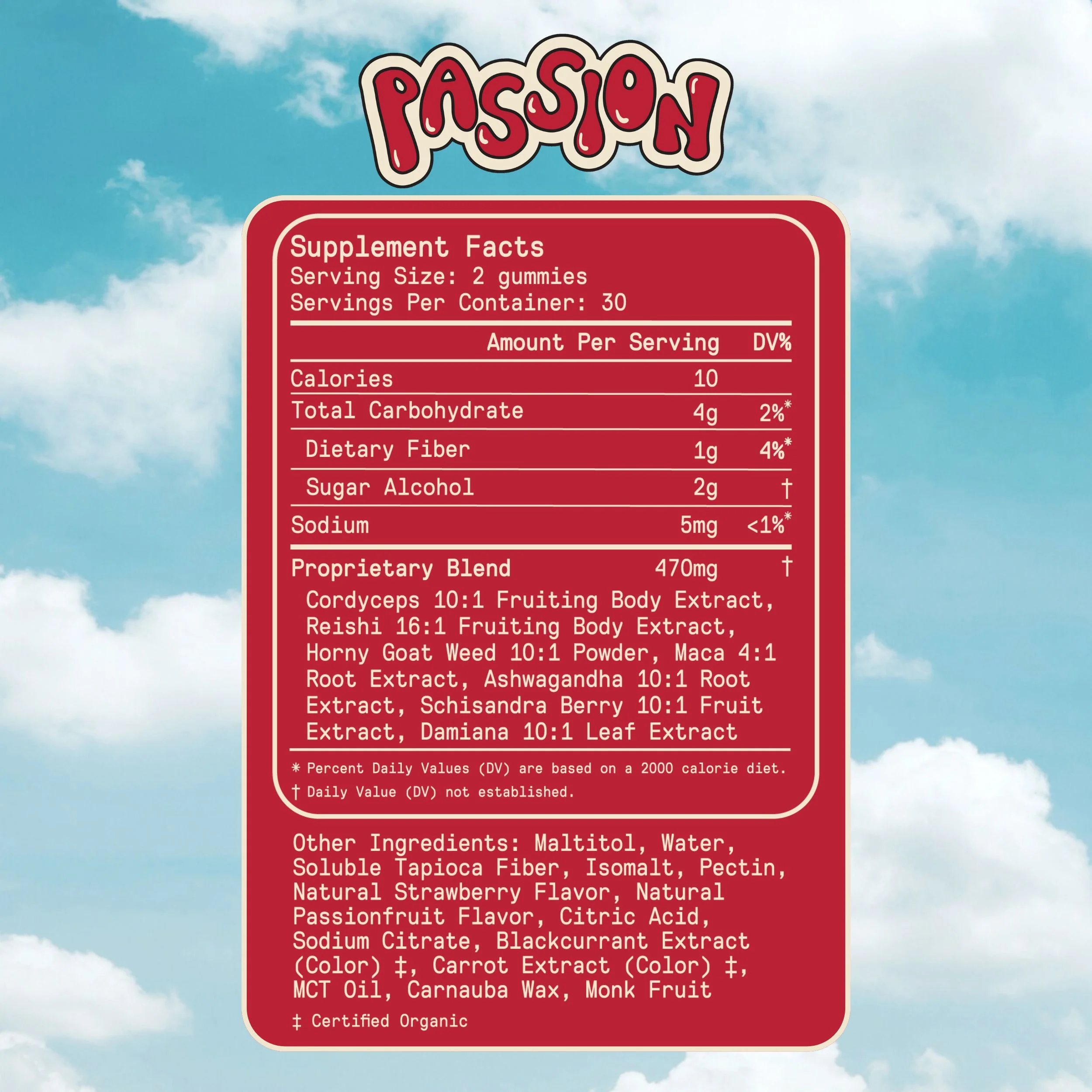 Daily Passion Gummies ♥ 60 Count - Image 3