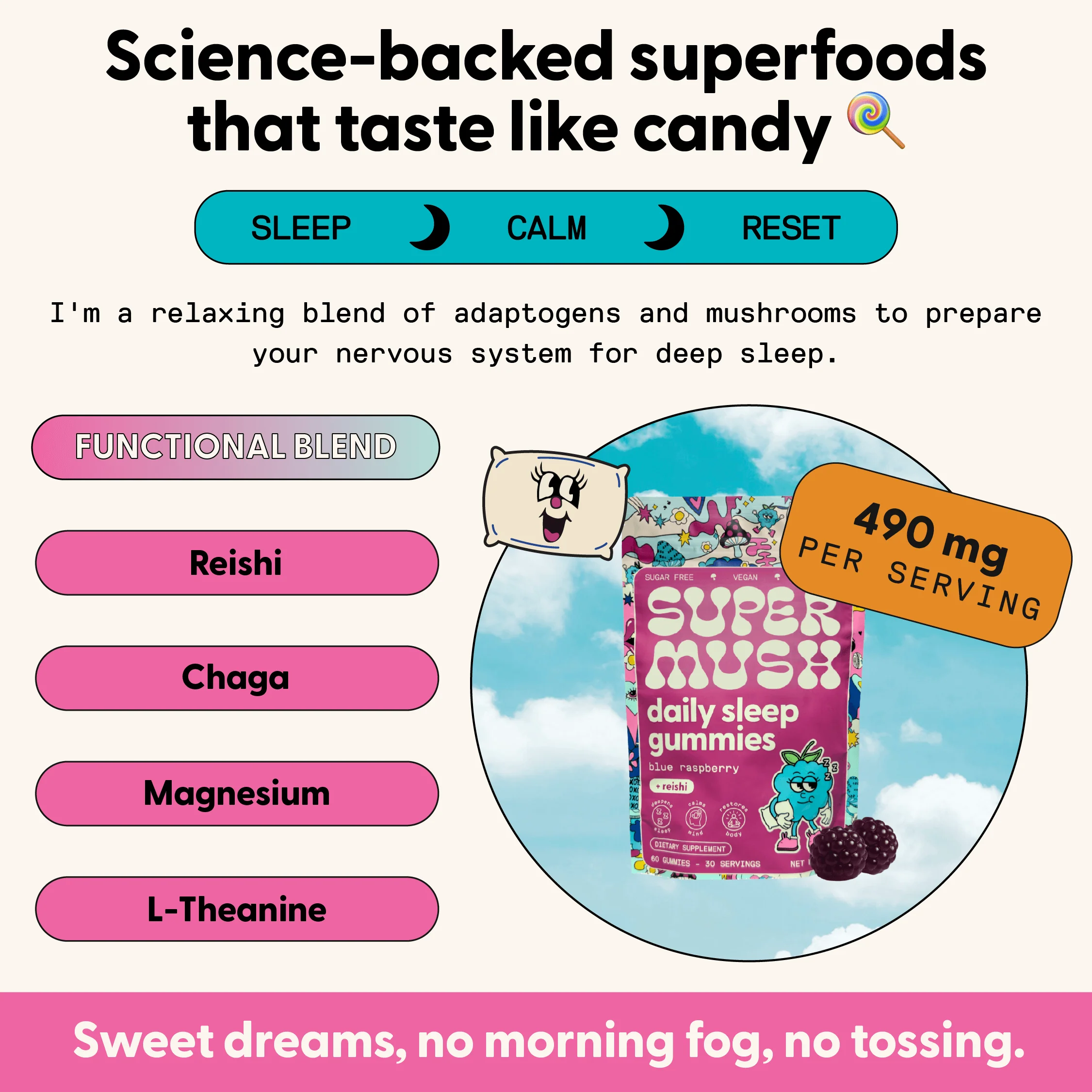 Daily Sleep Gummies 60 Count - Image 6