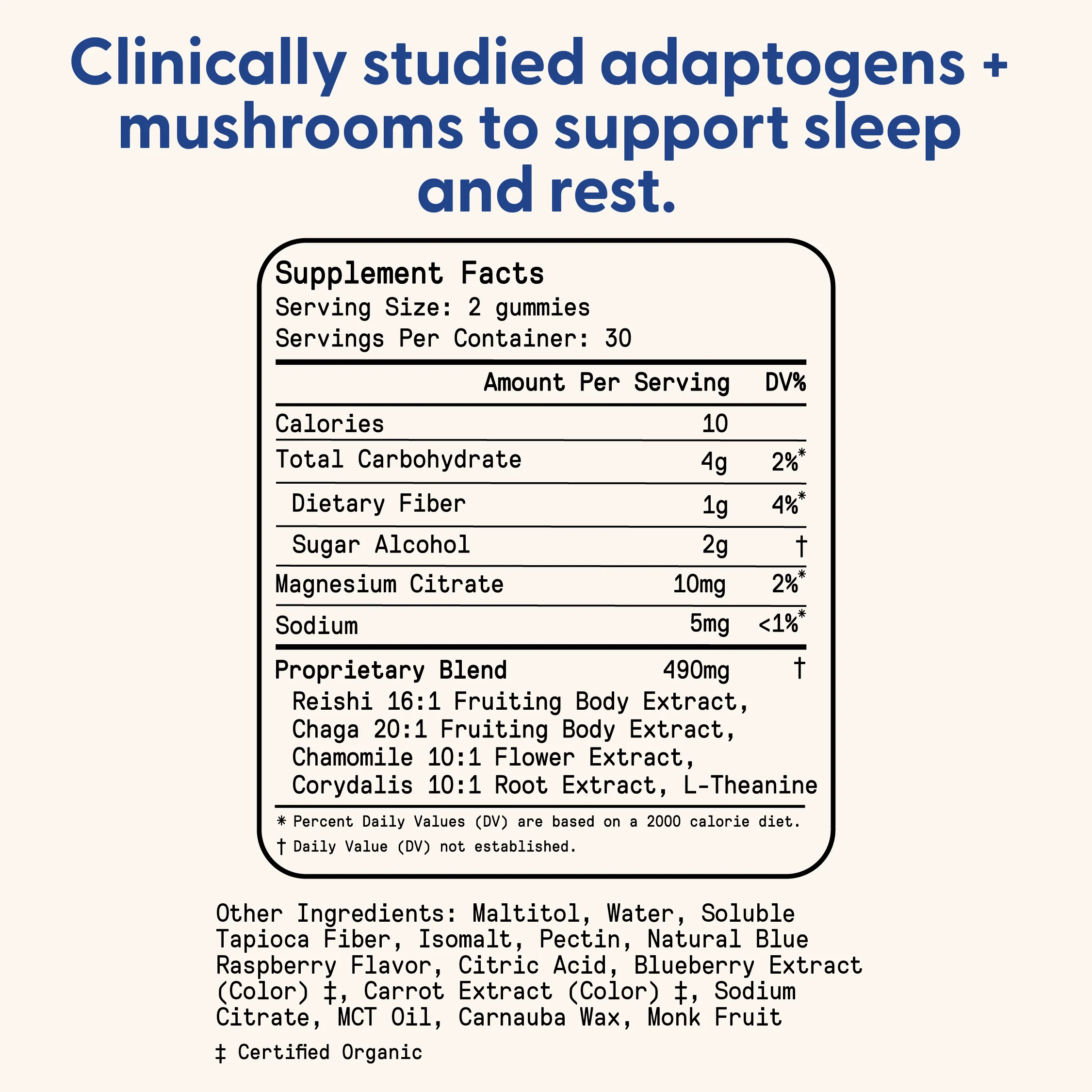 Daily Sleep Gummies 60 Count - Image 3