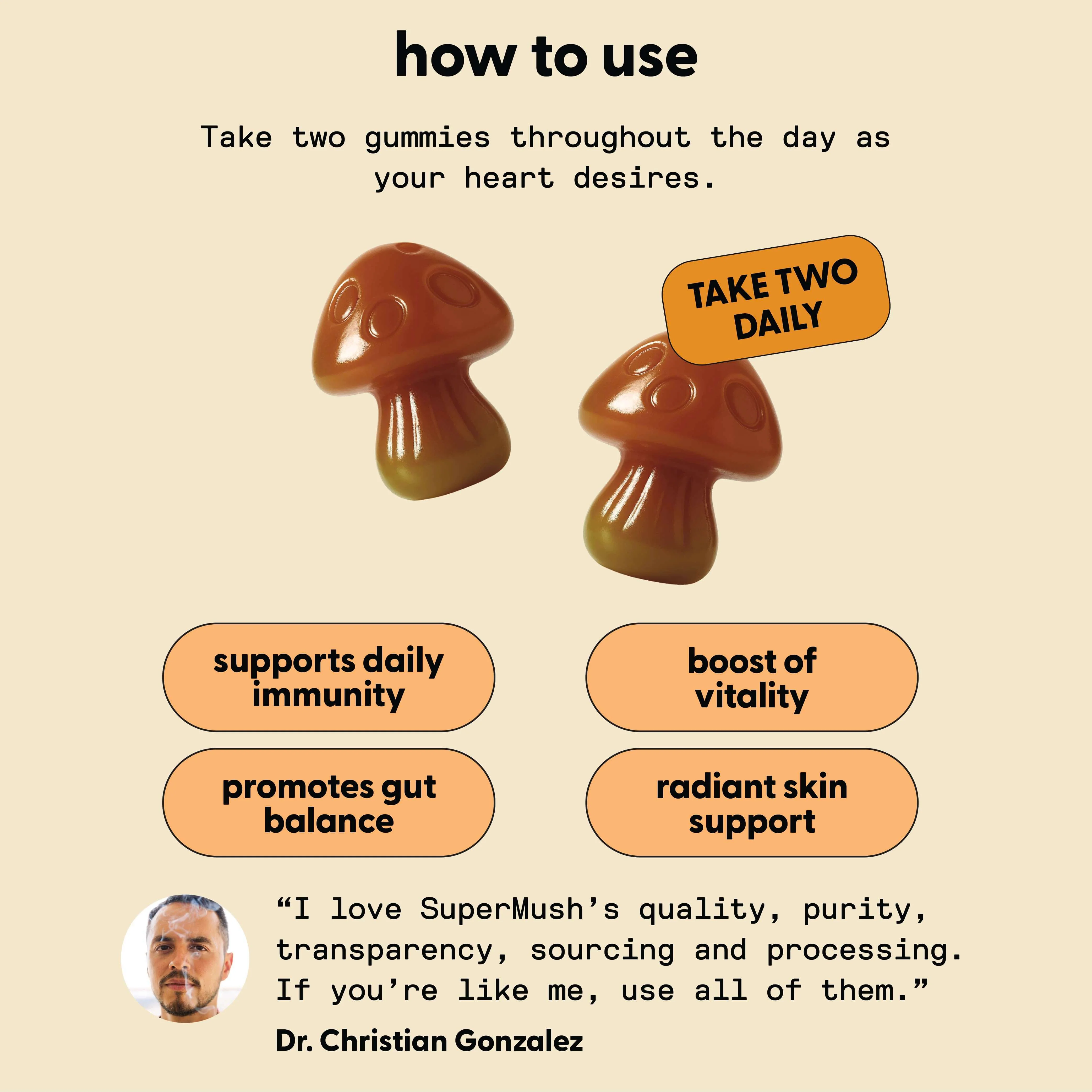 Dr. G Daily Greens Immunity Gummies 60 Count - Image 6