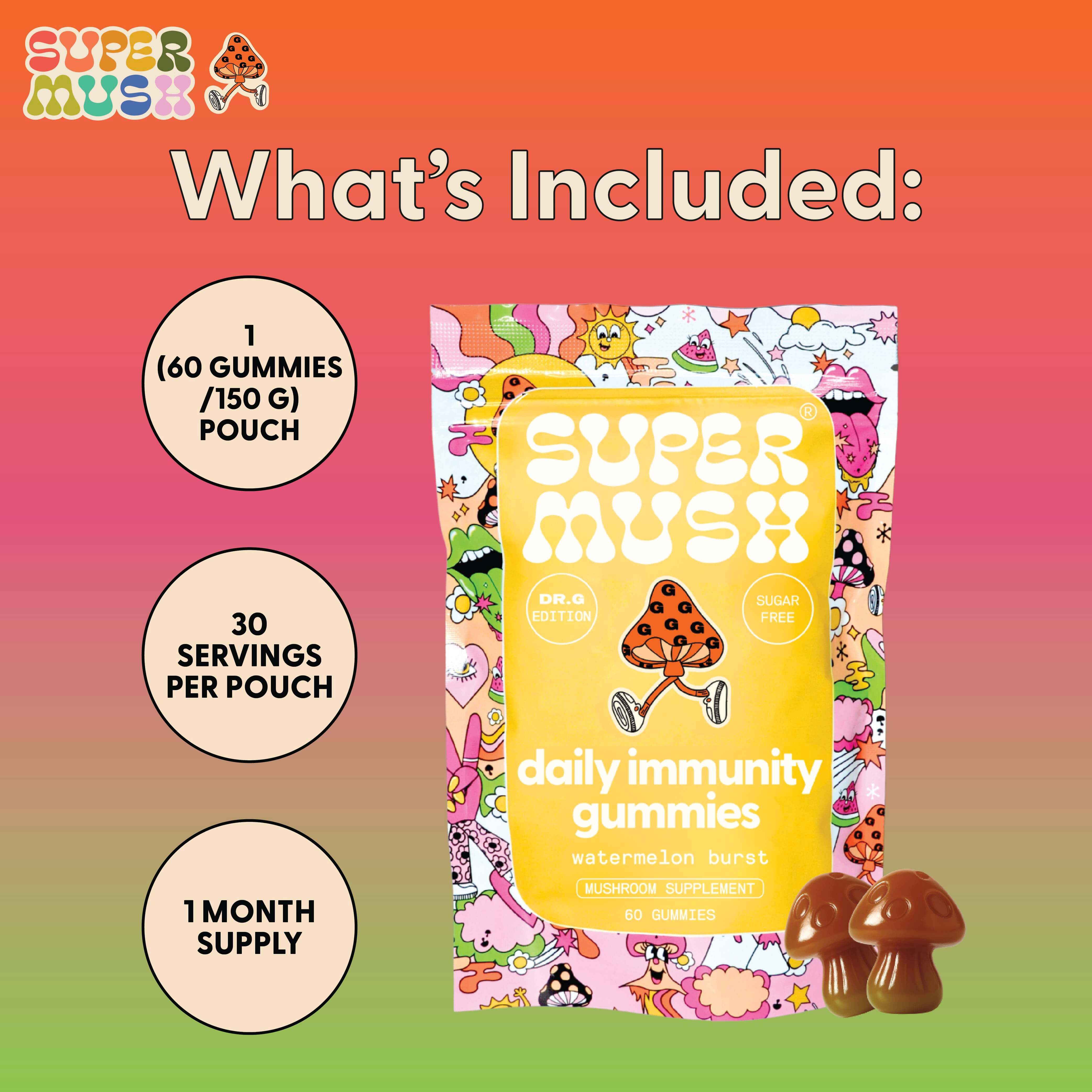 Dr. G Daily Greens Immunity Gummies 60 Count - Image 7