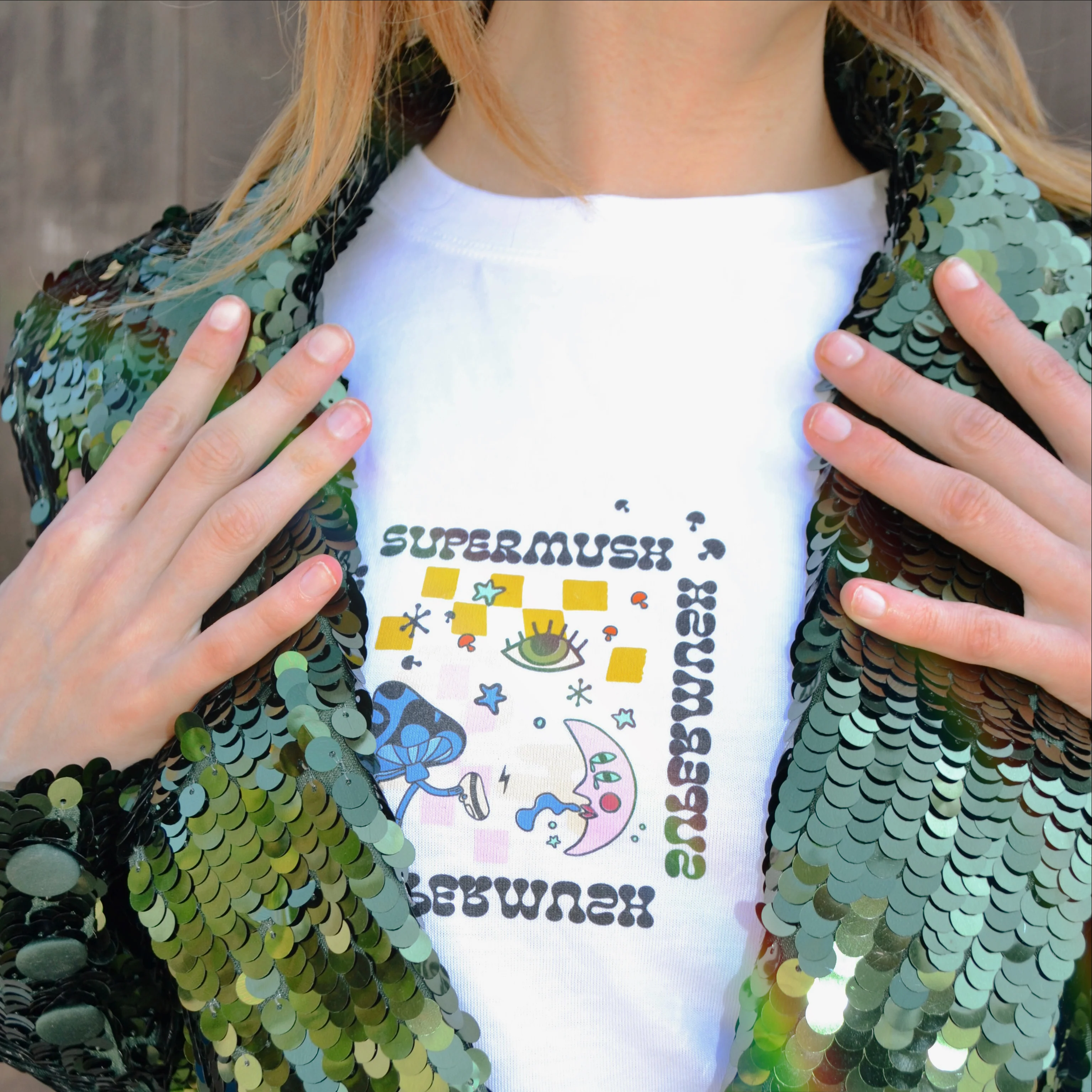 Let Me Tell You A Mushroom Story Tee - Image 4