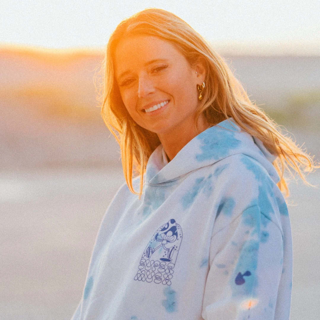 SuperBlue Tie Dye Hoodie - Image 4