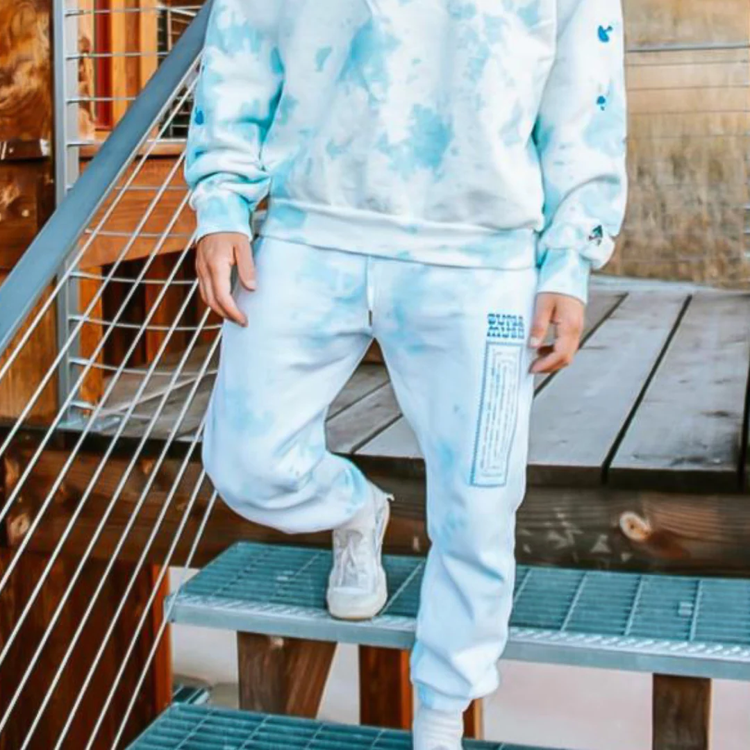 SuperBlue Tie Dye Jogger - Image 3