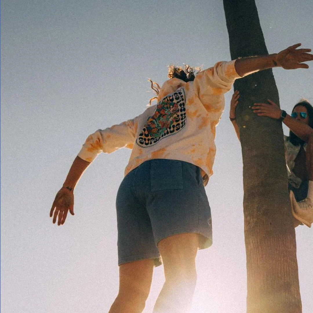 SuperWorld Tie Dye Hoodie - Image 4